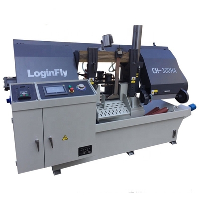 China-CER 	Horizontale Metallbandsägen-automatischer industrieller Eisen CNC metallschneidend